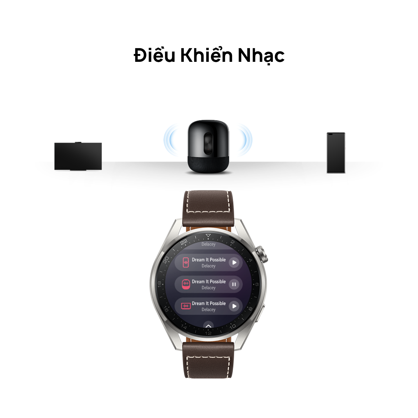 Đồng Hồ Thông Minh HUAWEI WATCH 3 Pro | Gọi Thoại Bằng eSIM | Theo Dõi Sức Khỏe Cả Ngày | Thời Lượng Pin Lên Đến 5 Ngày | Hàng Chính Hãng