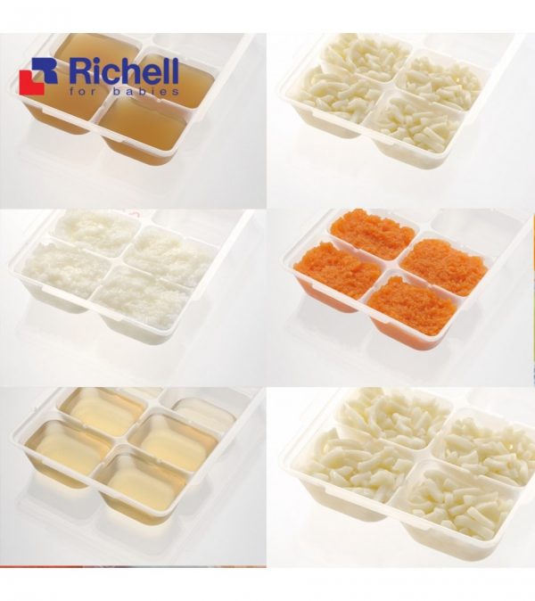 Bộ 2 khay trữ đông Richell RC93872