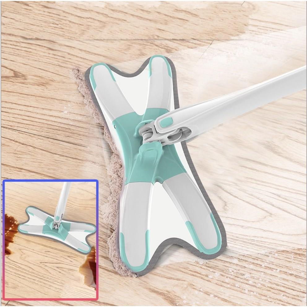 Cây lau nhà tự vắt không chạm tay BLUE TORNADO  - AsiaMart
