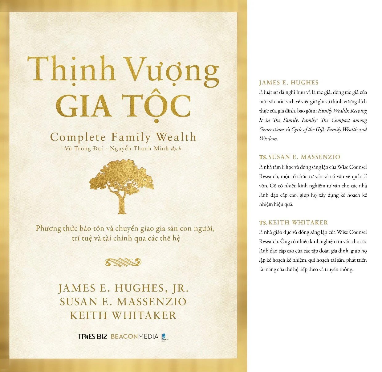 THỊNH VƯỢNG GIA TỘC - Phương thức bảo tồn và chuyển giao gia sản con người, trí tuệ và tài chính qua các thế hệ