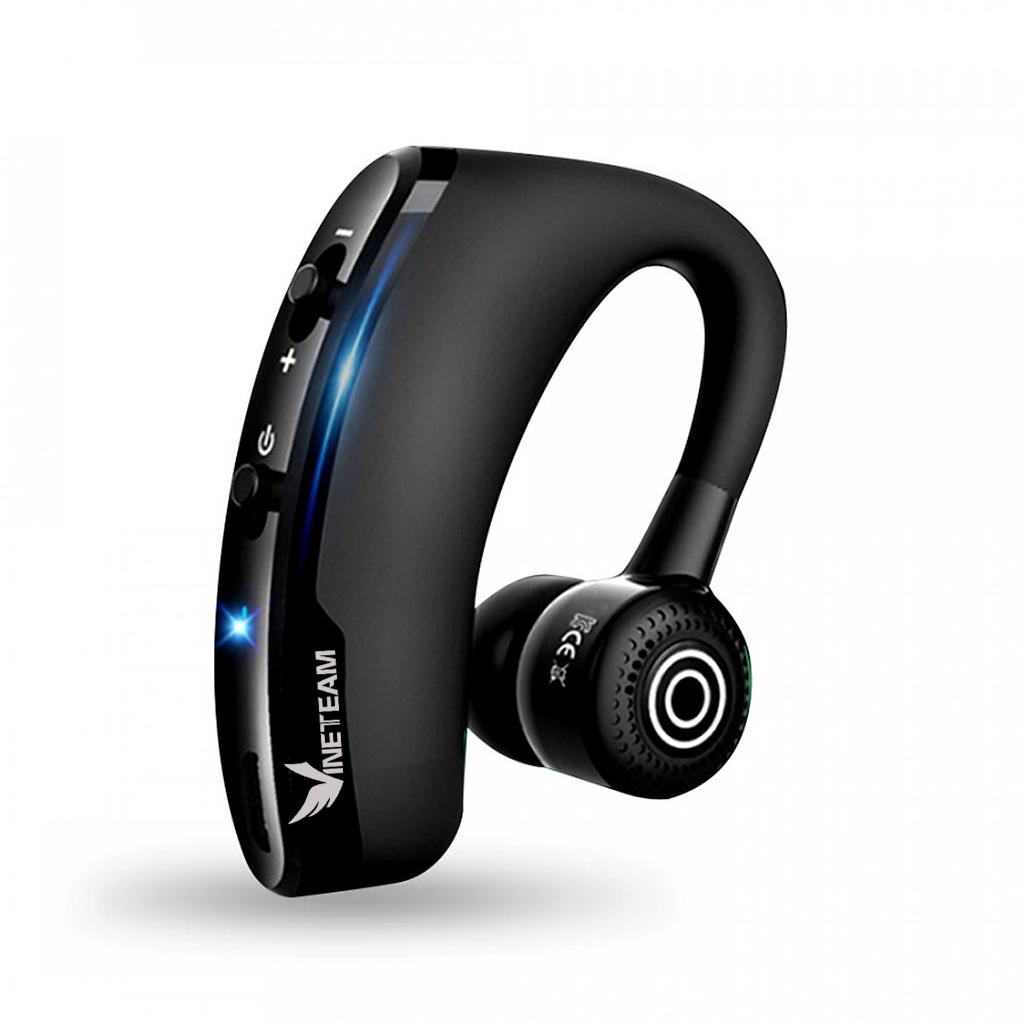 Tai Nghe Bluetooth V9 VINETTEAM 4.0 (Đen) Điều Khiển Bằng Giọng Nói - Hàng chính hãng