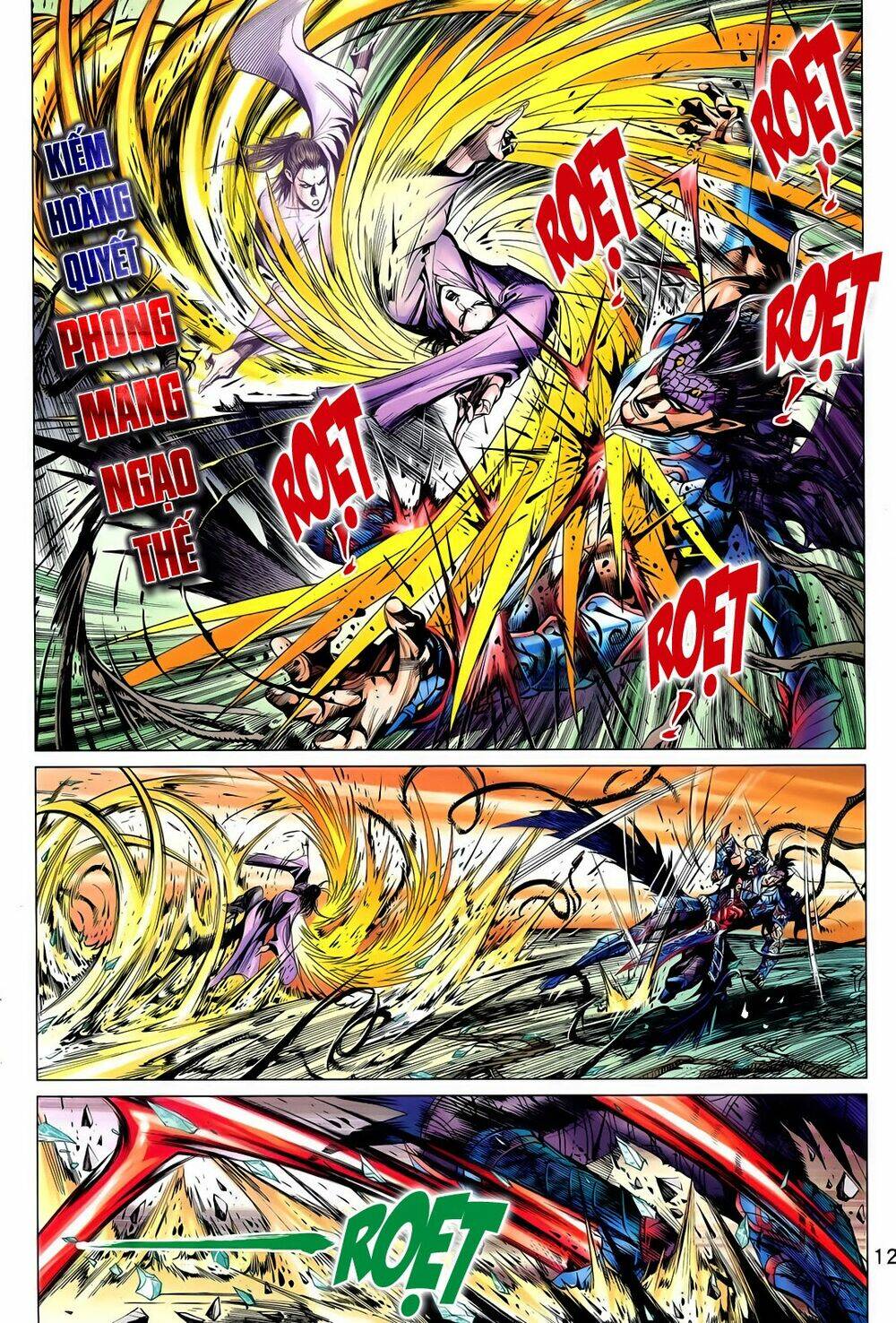 thần binh vấn thiên chapter 12 12