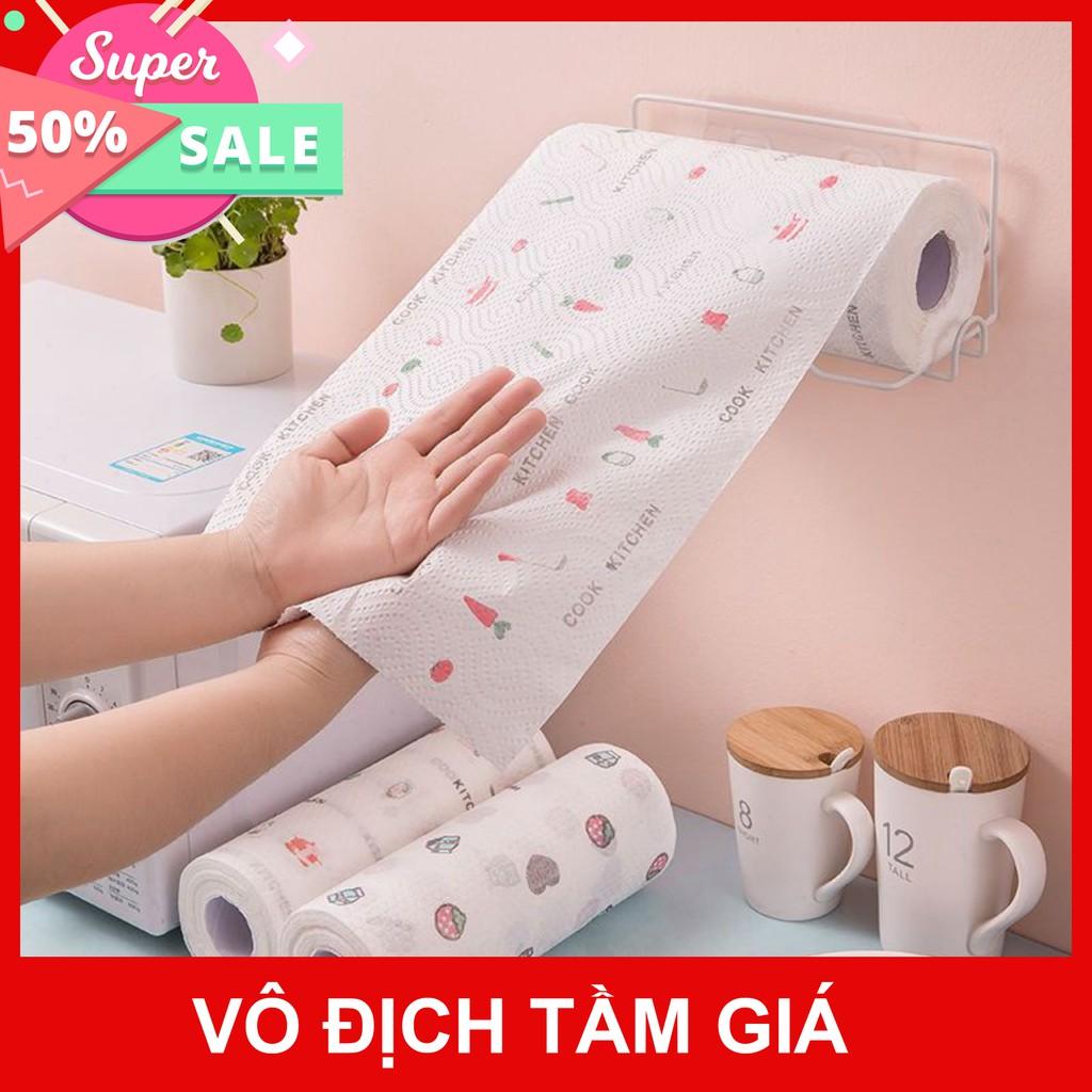 Cuộn khăn giấy lau bếp đa năng 50 tờ