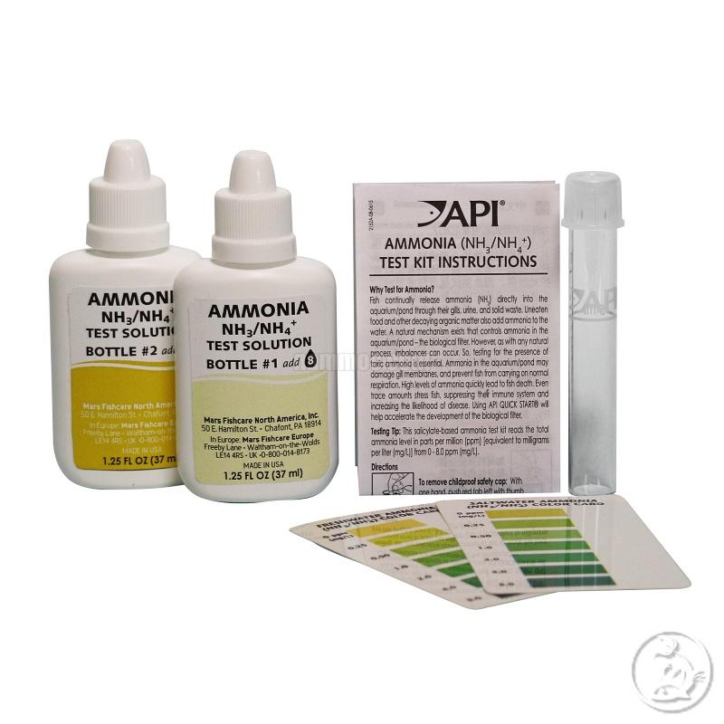 API - AMMONIA NH3 / NH4 Test Kit | Bộ Test Nhanh NH3/NH4 Cho Bể Cá Thuỷ Sinh