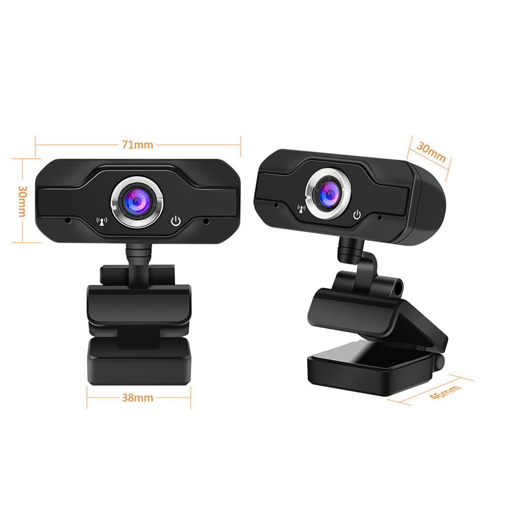 720P HD Webcam Web Camera Cam w/Mic Video Recorder for Convenient Live Broadcast