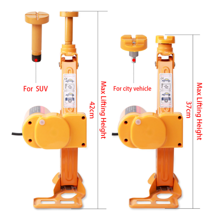 Bộ Nâng Kích Gầm Điện, Máy Bơm Lốp Và Máy Siết Ốc Ô Tô Đa Năng ROGTZ TY-42EJ-S - Tải Trọng: 3000Kg (3 Tấn) - Hàng Nhập Khẩu