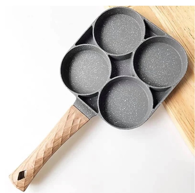 Chảo rán trứng 4 lỗ tròn