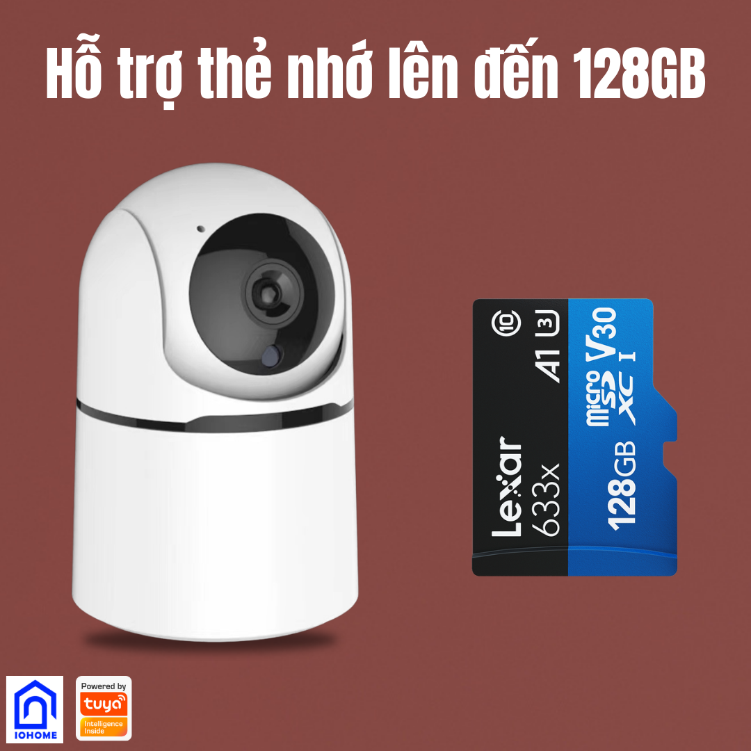 Camera thông minh Tuya kết nối wifi/Lan, độ phân giải 3.0Mp F32PL trong hệ sinh thái nhà thông minh Tuya