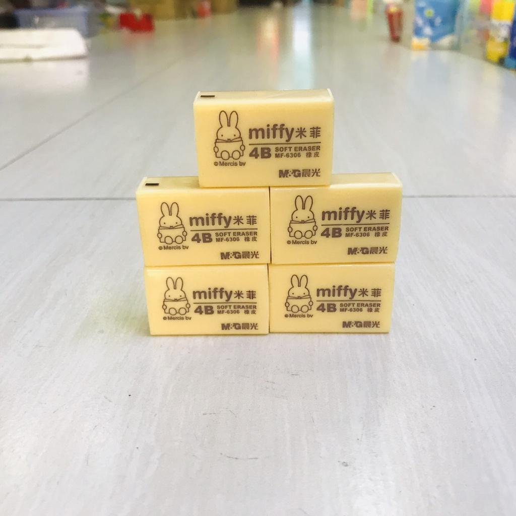 Gôm Tẩy Bút Chì Màu Vàng Tẩy Sạch Không Độc Hại M&G miffy