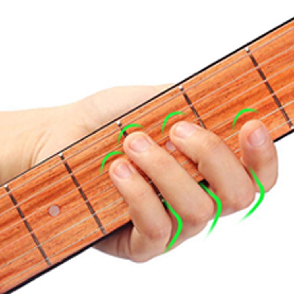 Portable Pocket Guitar Finger Trainer, with Storage Bag Wrench Screwdriver