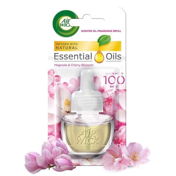 Chai tinh dầu cắm điện Air Wick Refill AWK8791 Magnolia &amp; Cherry Blossom 19ml (Hương hoa mộc lan)