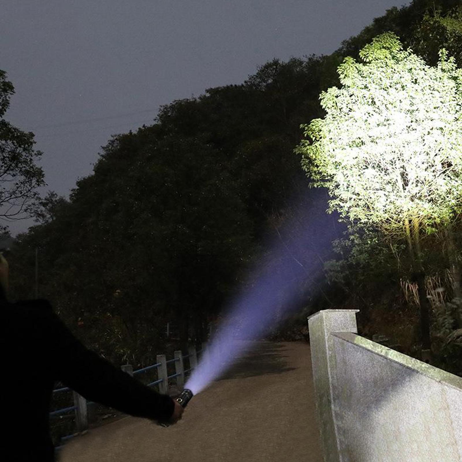 P50 Rechargeable LED Flashlight Torch Lamp