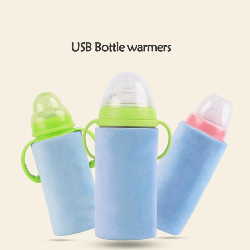 USB Mới Túi Giữ Nhiệt Cho Bình Sữa Cho Bé Bé Bình Bình Giữ Nhiệt Cách Điện Túi Di Động