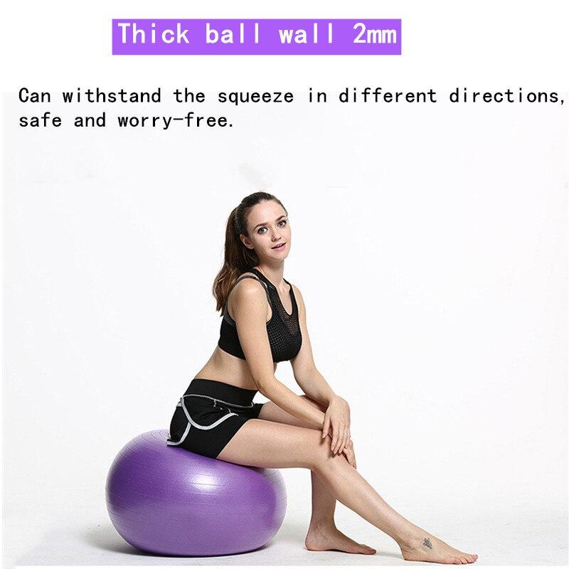 Fitness ball Sports Yoga Balls Bola Pilates Fitness Gym Balance Fitball Exercise Pilates Workout Massage Ball 45cm 55cm 65/ 75cm