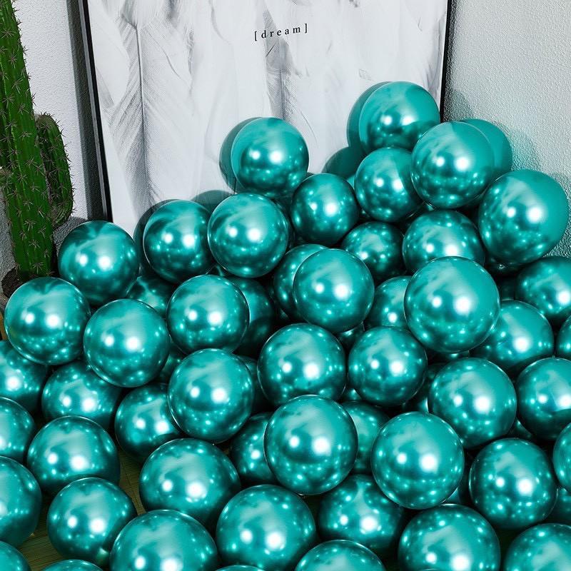 Bóng Chorme Tròn Siêu Nhũ Size 30cm, Combo 5 Bóng, 10 Bóng, Có Đủ 5 Màu BB42