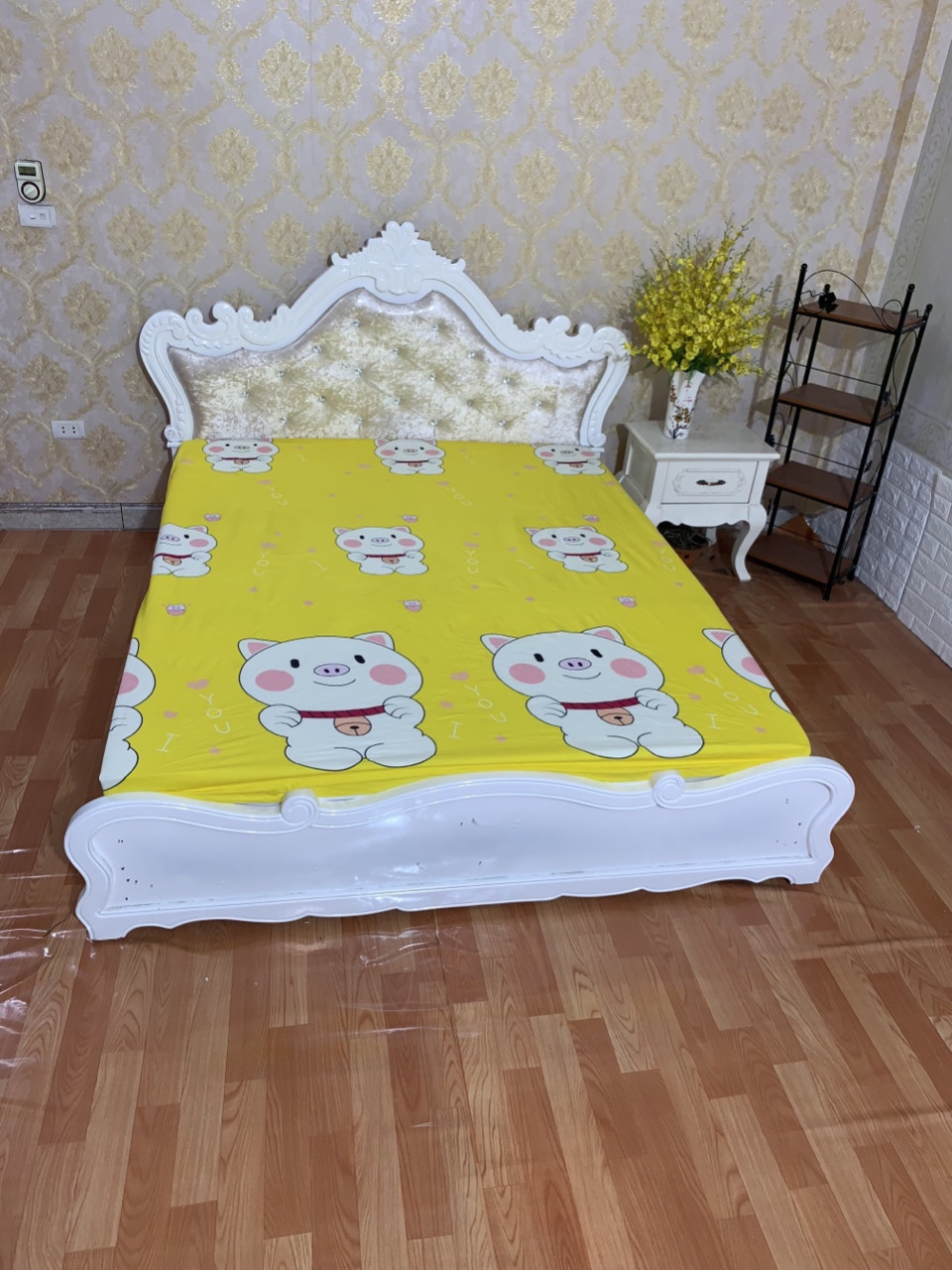 Ga Chống Thấm Cotton TCTC - Heo Vàng