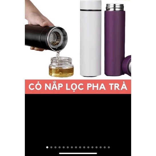 Bình giữ nhiệt cao cấp 450 mL , có lõi lọc trà bên trong