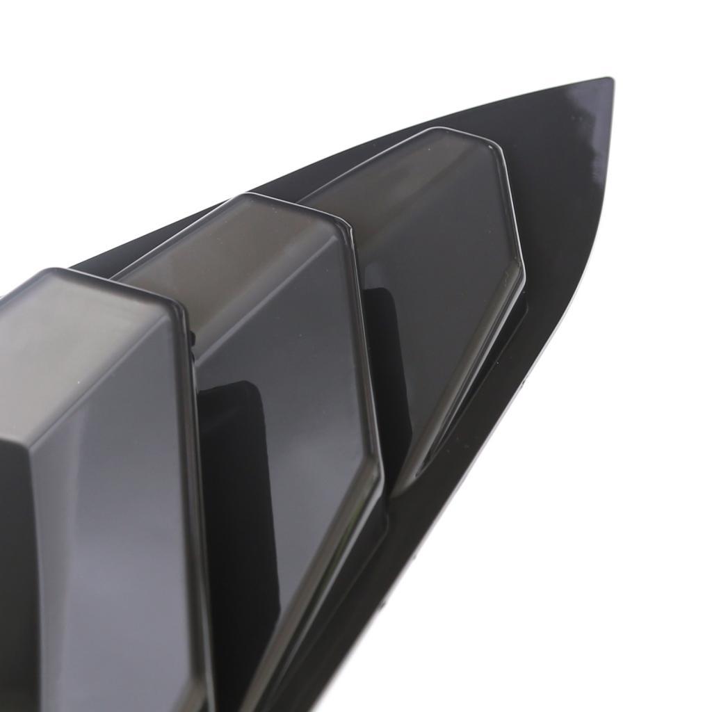 Rear Window Blinds Side Tuyere Louver Cover for