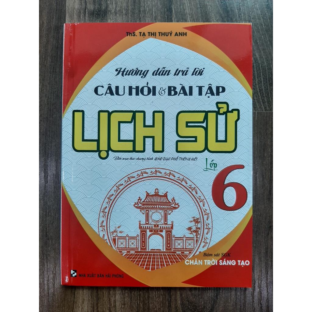 Sách - Hướng dẫn trả lời Câu hỏi & bài tập Lịch sử lớp 6