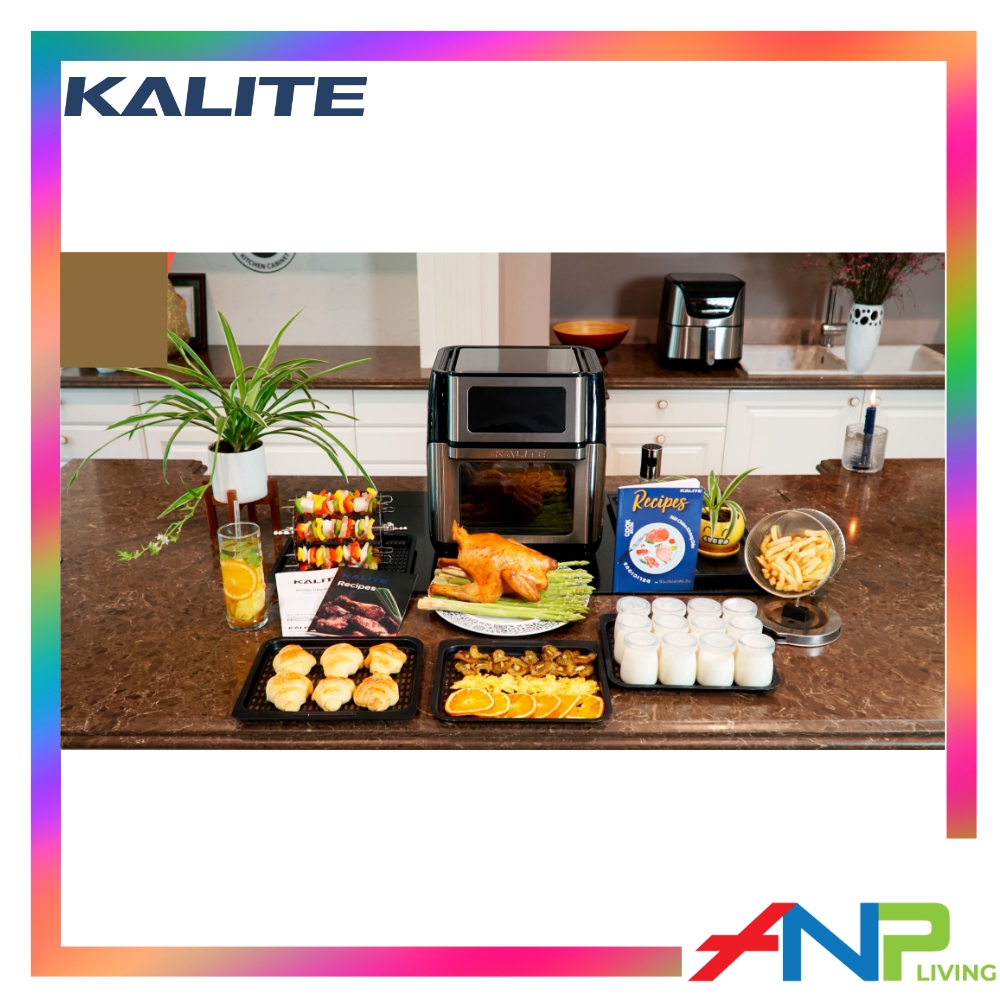 Nồi chiên không dầu kiêm lò nướng Kalite Q10 - Hàng Chính Hãng