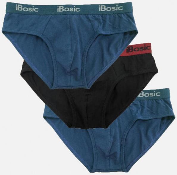 Combo 3 quần lót nam brief iBasic PANM077