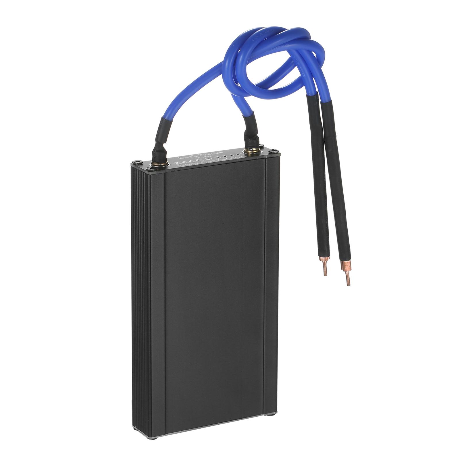 Portable Pulse Spot Welder Rechargeable Mini Spot Welding Machine with 2 Welder Pen Household DIY 18650/21700/32650