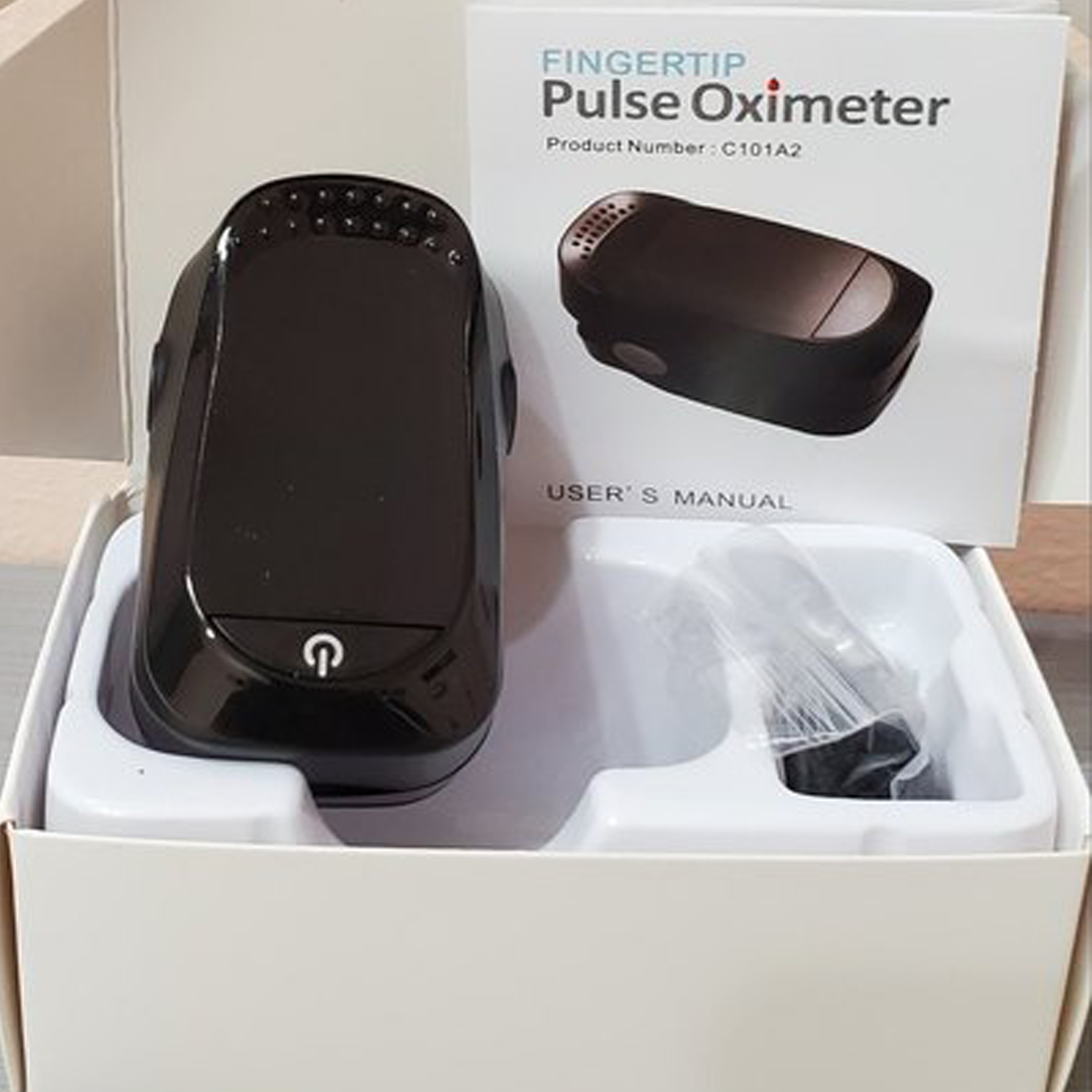 Máy đo huyết áp kẹt ngón tay kỹ thuật số Màn hình OLED màu kép đo nồng độ Oxy, SpO2 trong máu SpO2 Pulse Oximeter