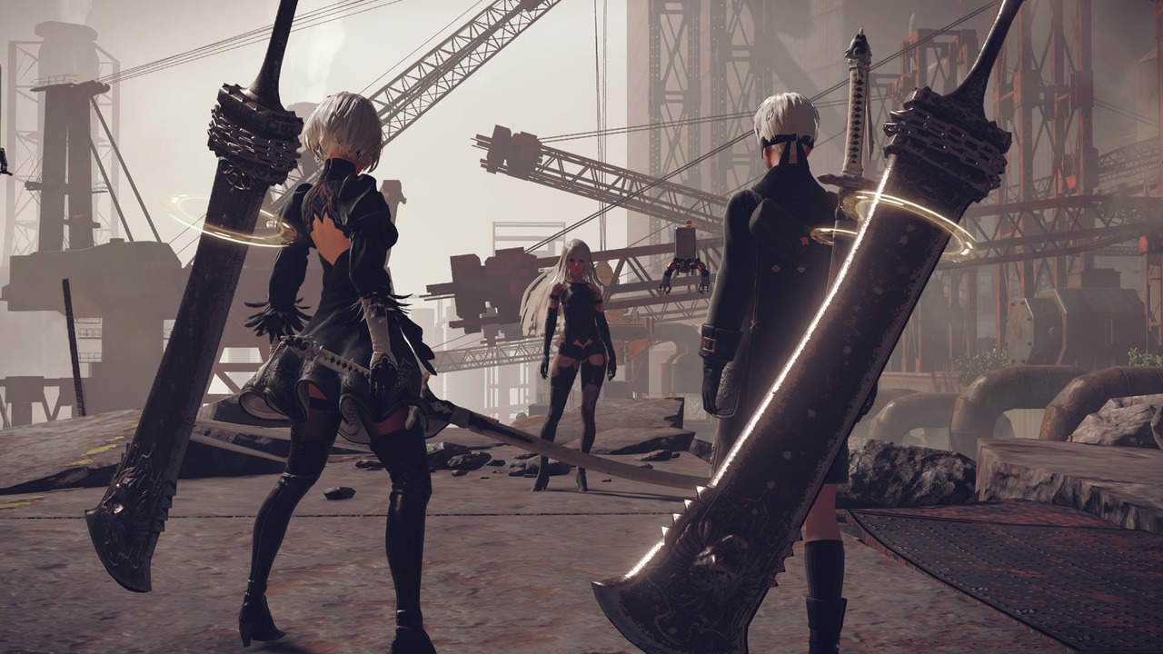 Đĩa Game PS4 Nier Automata Game of The Yorha Edition Hệ EU - Hàng Nhập Khẩu