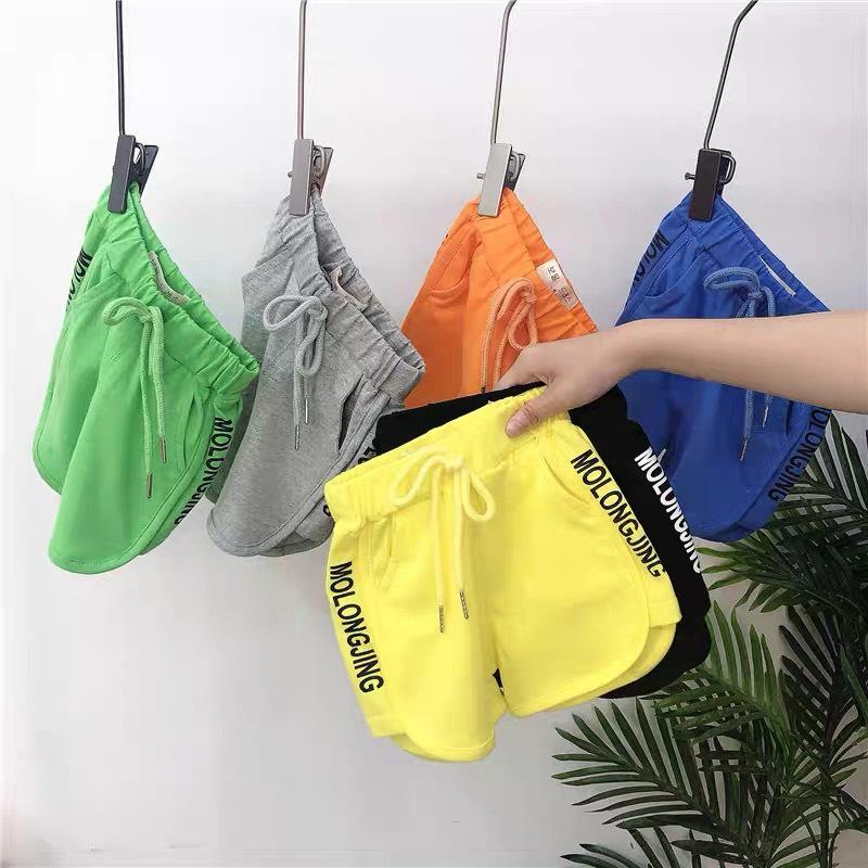 Quần Đùi Cotton 6 Màu Chất Liệu Mềm Mịn Cho Bé Trai Và Bé Gái Từ 8Kg Đến 28Kg - SUMO KIDS