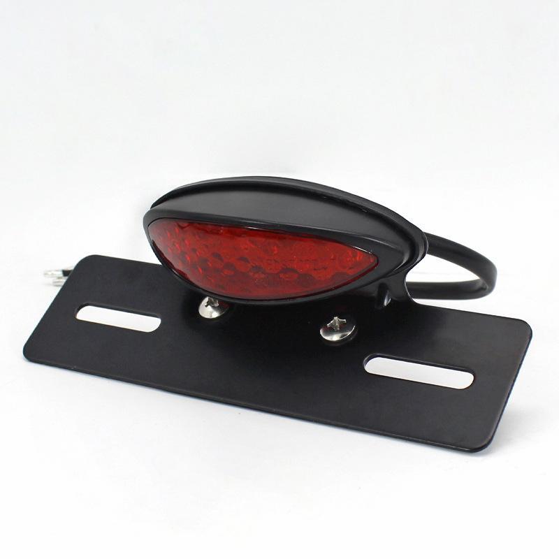 Đảm bảo chất lượng Đèn đuôi xe máy Harley sửa đổi phong cách retro đa năng ĐÈN LED đuôi đèn biển số khung đèn phanh tích hợp đuôi đèn