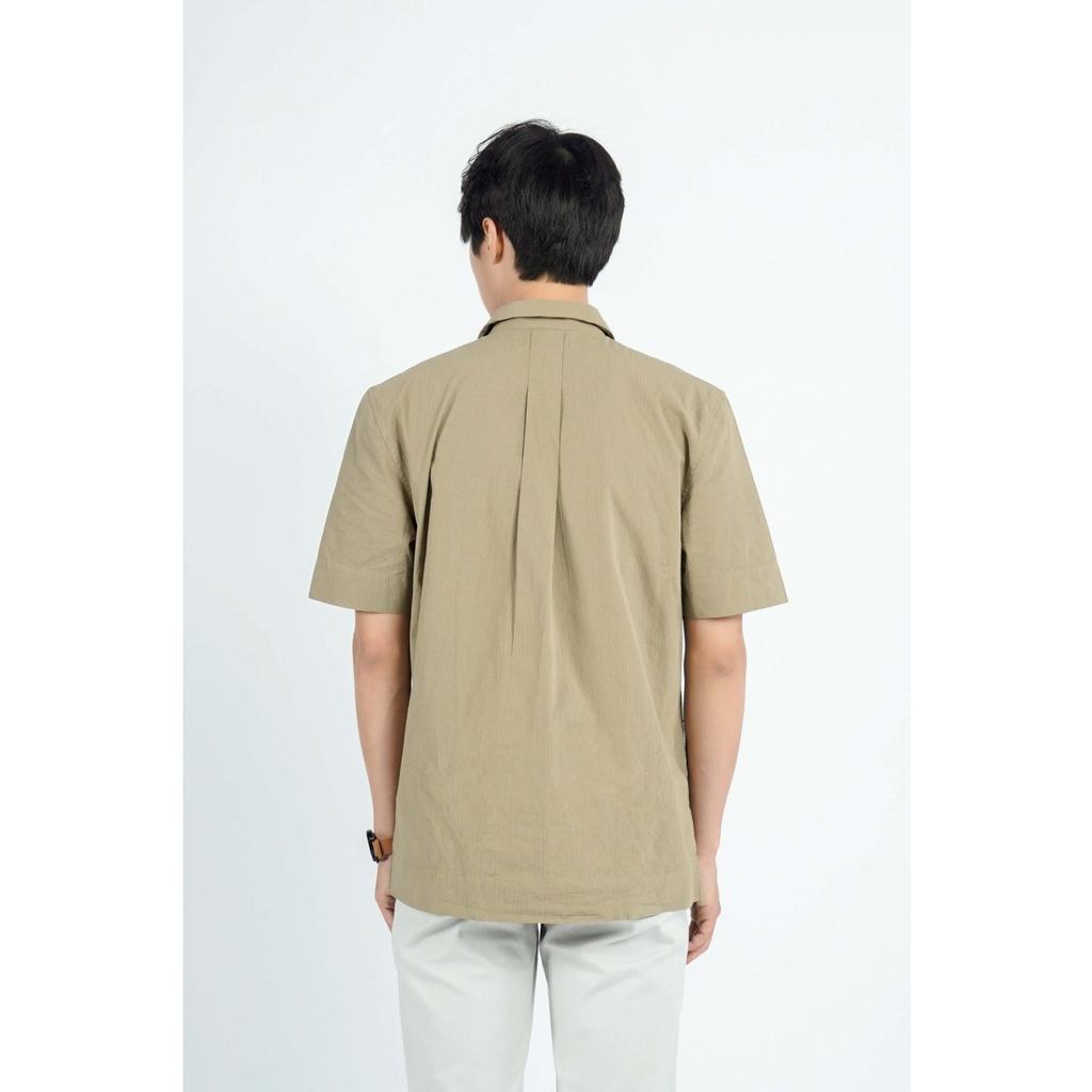 Áo sơ mi tay ngắn nam Seersucker (Vải sọc nhăn) 3 màu | LASTORE MENSWEAR