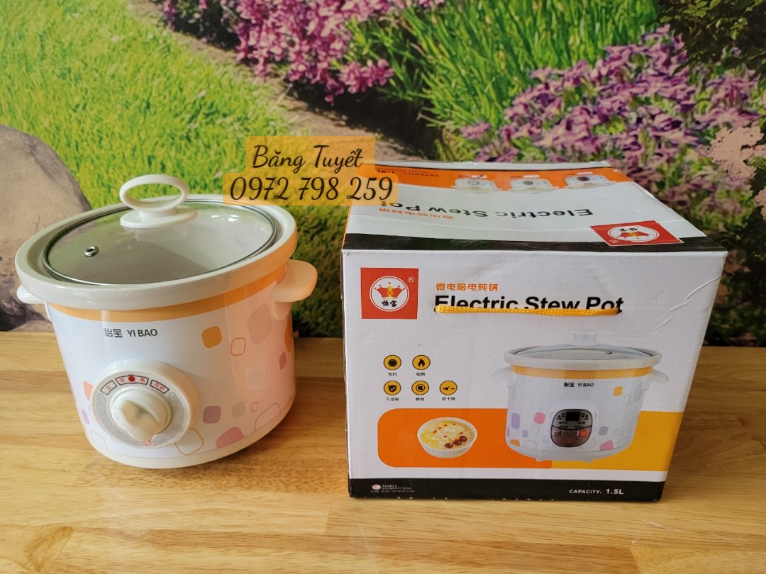 Nồi chưng yến, tiềm, nấu cháo là sản phẩm tiện ích cho các gia đình có người già, em bé. Sản phẩm với 3 chế độ nấu tiện lợi có chế độ tự ngắt
