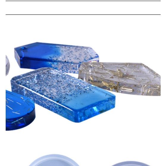 Khuôn Resin Hình Chữ Nhật Nhỏ Làm Móc Khóa - Trường Thịnh Sài Gòn