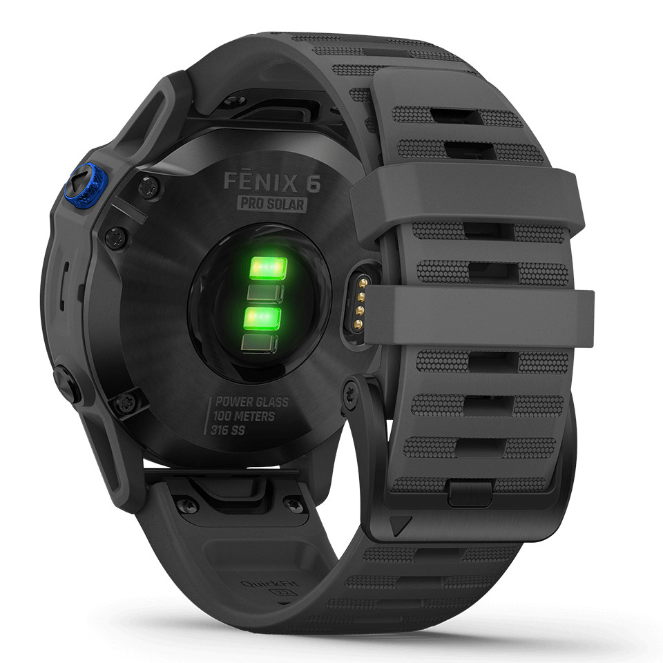 Đồng Hồ Thông Minh Theo Dõi Vận Động Theo Dõi Sức Khỏe Garmin Fenix 6S / Fenix 6 / Fenix 6X PRO SOLAR EDITION- Hàng Chính Hãng