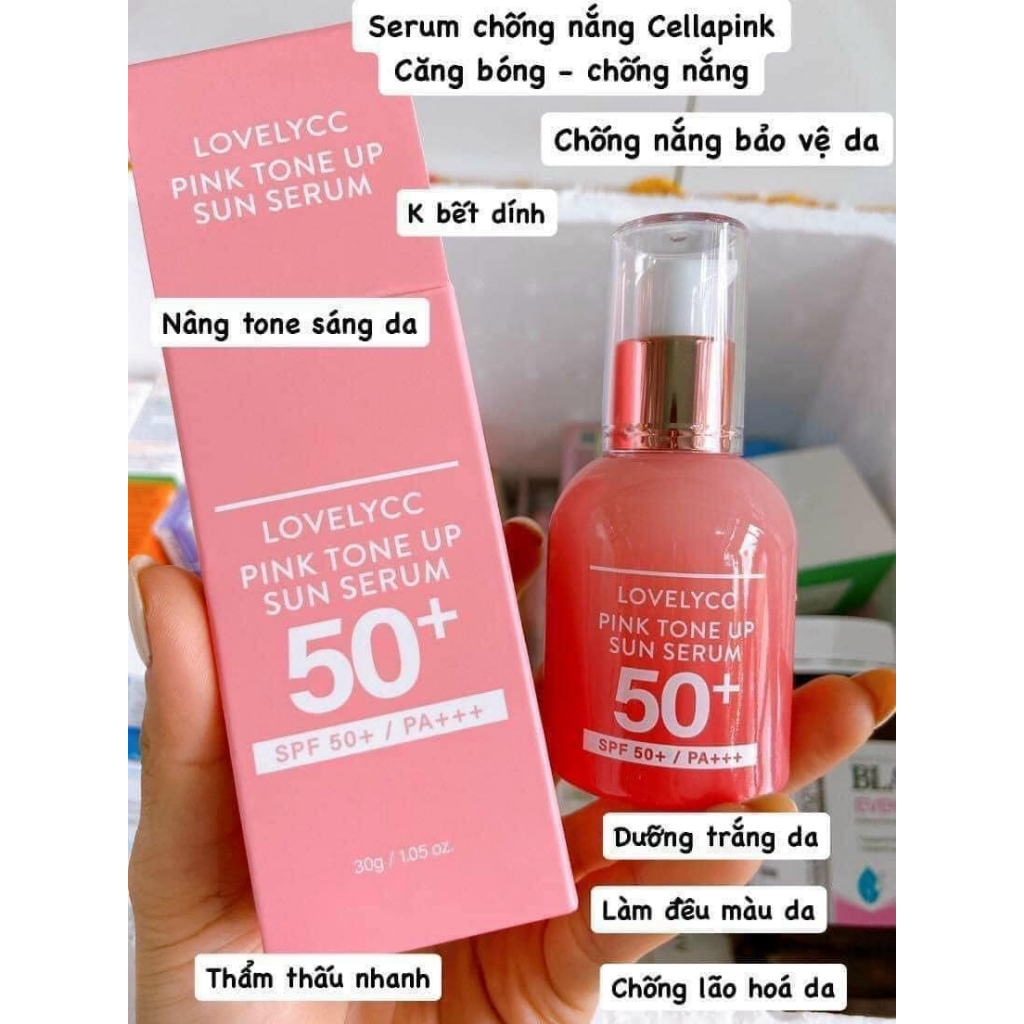 Serum Cellapy Pink Tone Up Ampoule SPF50+ Hàn Quốc Dưỡng Trắng Hồng 30ml
