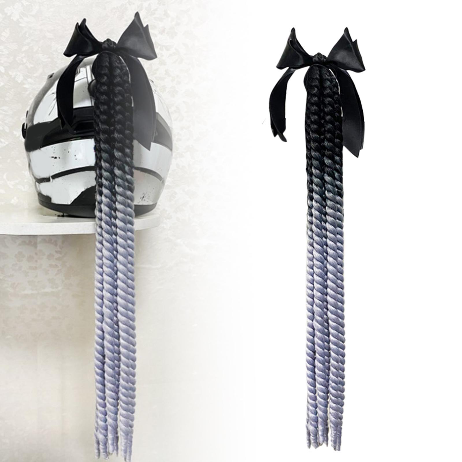 Braids Ponytail with Bowknot Decoration Dreadlocks