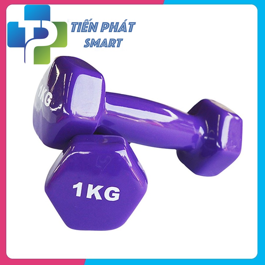 Bộ Tạ Loại 1kg bọc cao su