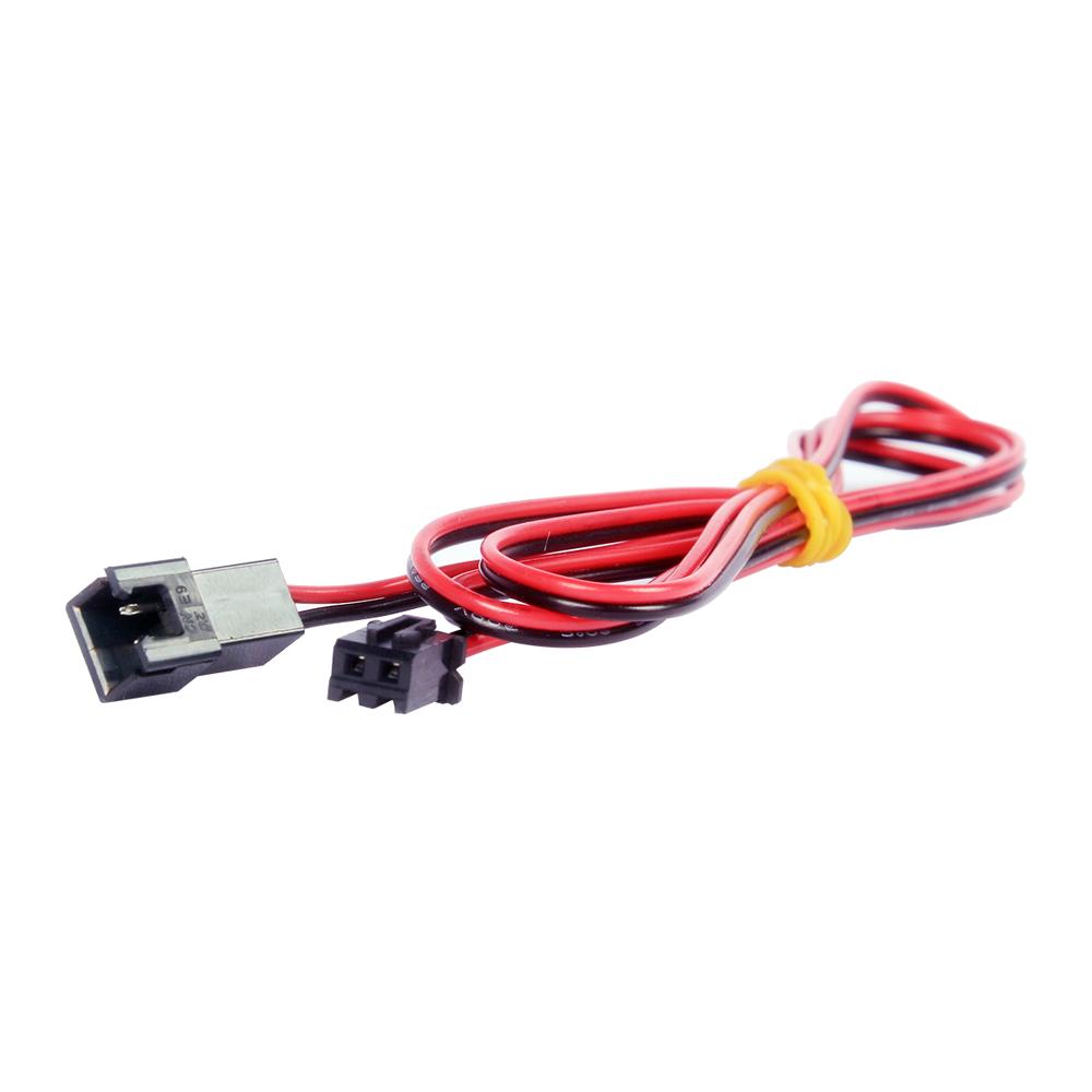 Cáp mở rộng 3DWay 3D Máy in làm mát Cáp 2Pin XH2.54 Dòng kết nối kéo dài dây nữ sang nam 1m 2 mét