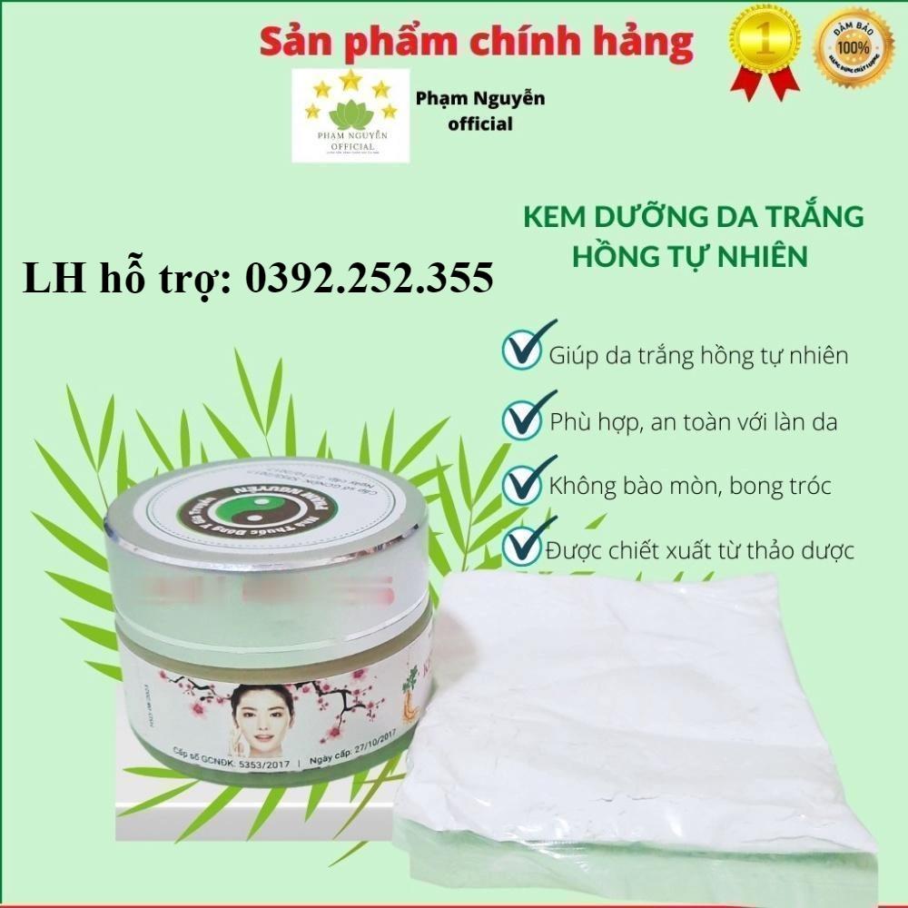 Kem dưỡng trắng da, LÀM MỊN DA ĐÔNG Y GIA TRUYỀN PHẠM NGUYỄN