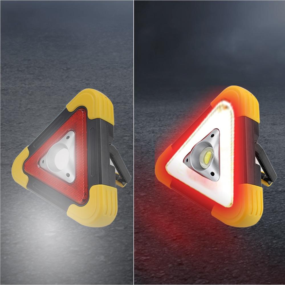 Đèn LED cảnh báo khẩn cấp hình tam giác di động tiện dụng cho xe hơi