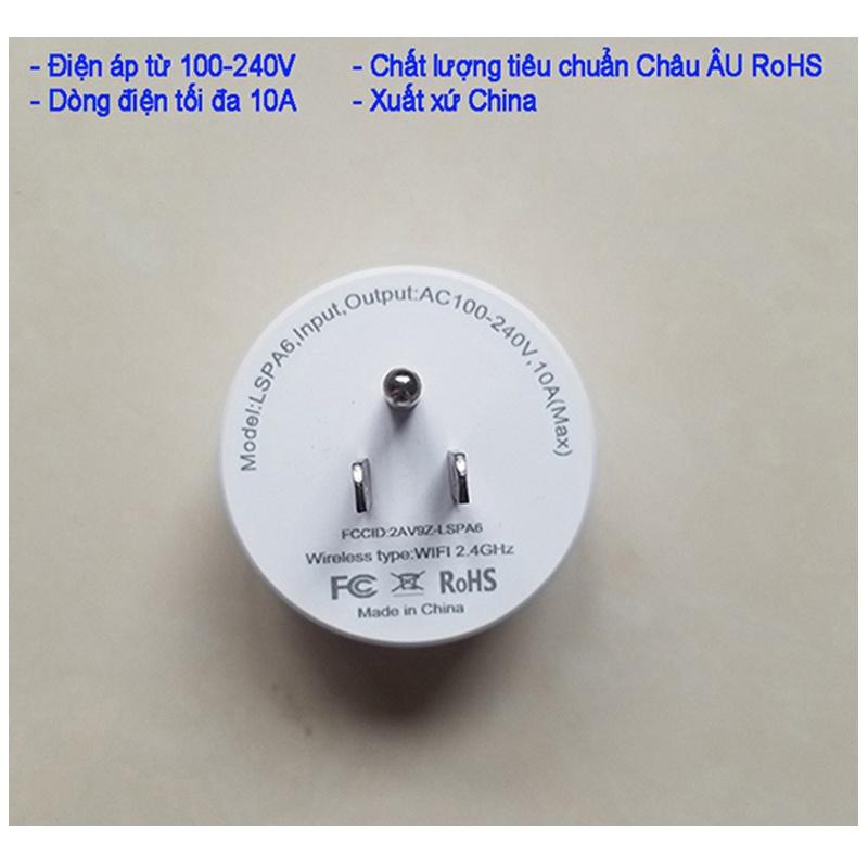 Công tắc đèn thông minh wifi hẹn giờ điều khiển từ xa bằng điện thoại