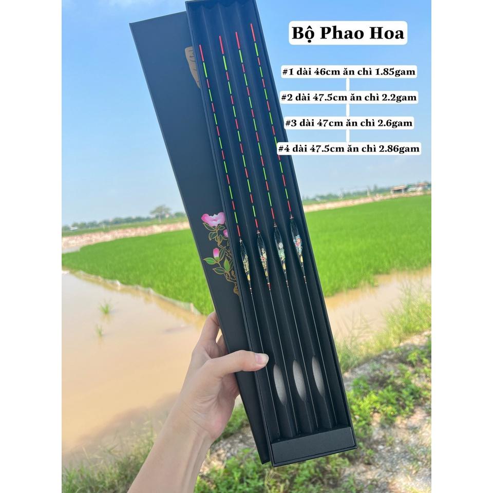 Phao câu đài  NANO Bộ 4 phao nano cao cấp đa dạng tăm phụ kiện câu đài chất lượng giá rẻ