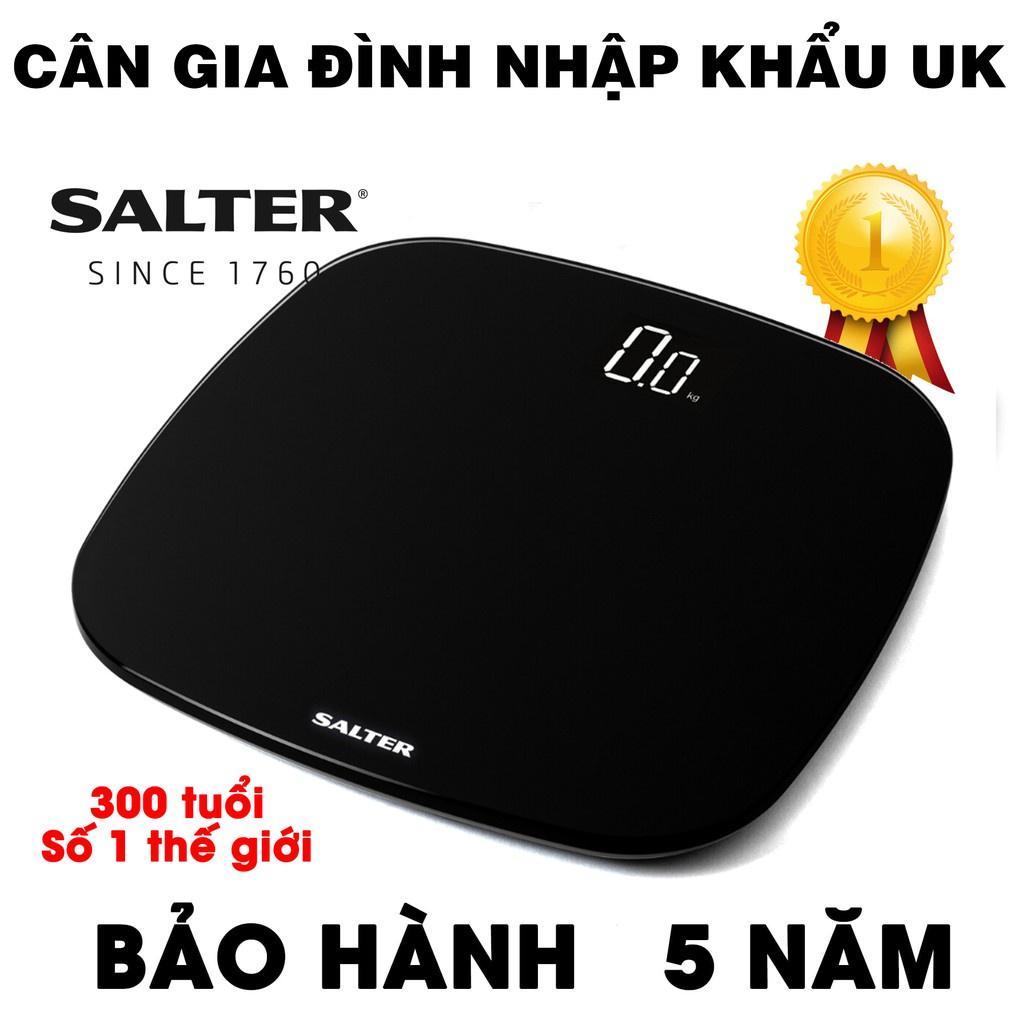 Cân Sức Khỏe ECO Salter UK, Pin sạc 9221BK3R Nhập Khẩu Anh Quốc