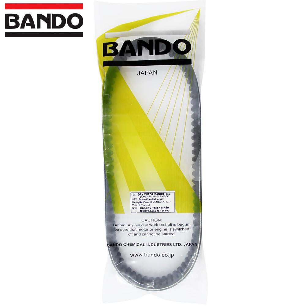 Dây curoa Bando xe Air Blade 125, PCX 125, SH Mode 125, Lead 125, Click 125 - Hàng chính hãng