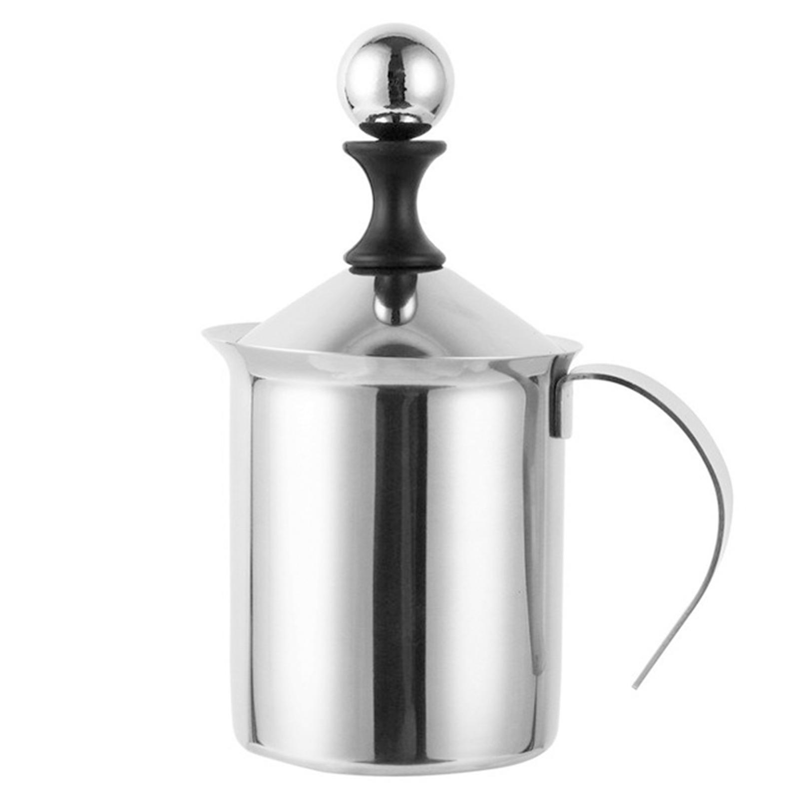 Bình tạo bọt sữa 800ml thời trang, với bộ lọc hai lớp mịn và nhỏ gọn, bọt rất tinh tế và êm dịu