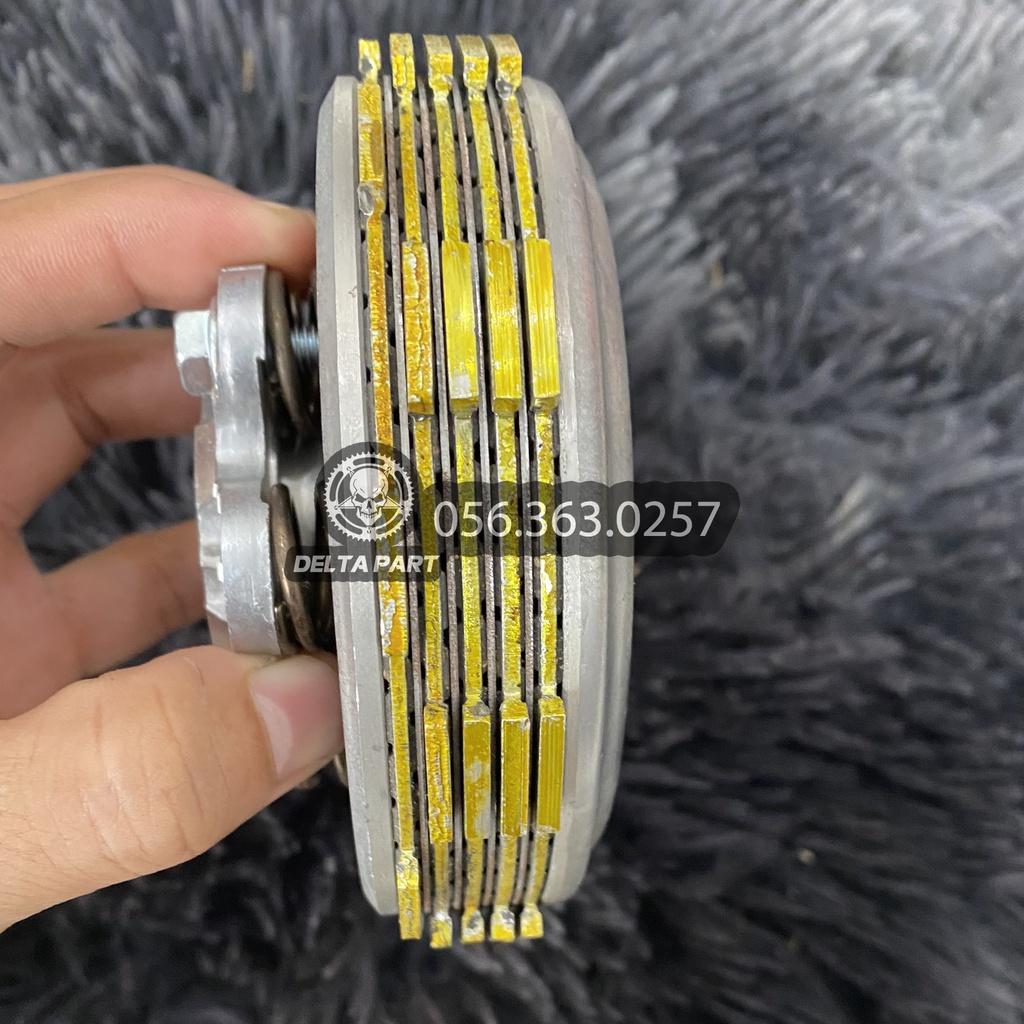 Bộ nồi độ drem wave Si 50 , Ex50 , , SYM 6 lò xo đầy đủ lá côn lá sắt và lò xo ATE Racing