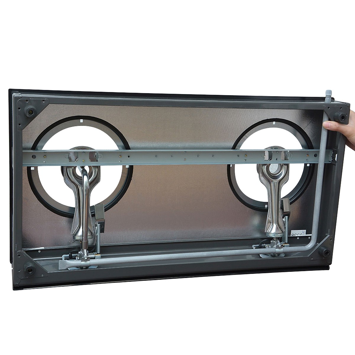 Bếp Gas Dương Đôi Rinnai RV-367N Tặng kèm 1 bộ van và dây gas- Hãng chính hãng