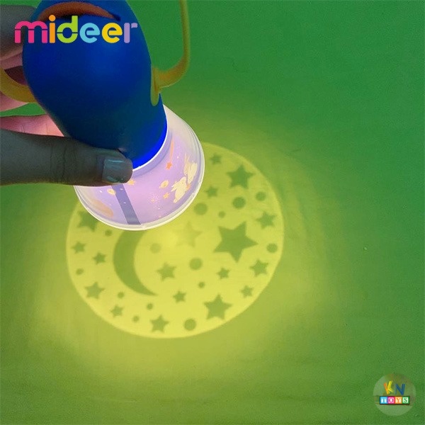 Đồ Chơi Đèn Pin Kể Chuyện MIDEER Phiên Bản Mới 11 Truyện CT7027 - Mideer StoryBook Torch (có kèm truyện tiếng Việt)