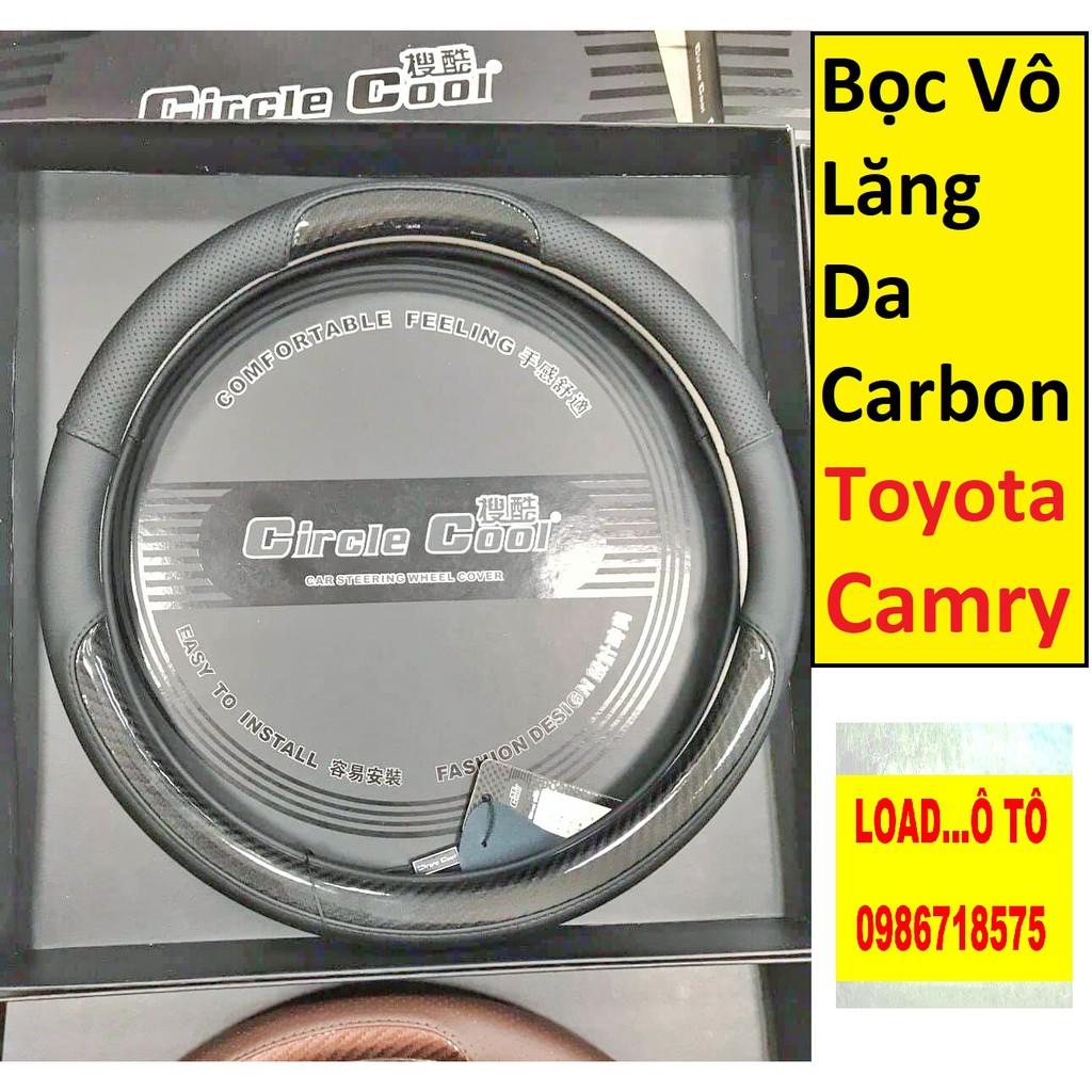 Bọc Vô Lăng Toyota Camry Vân Carbon cao Cấp