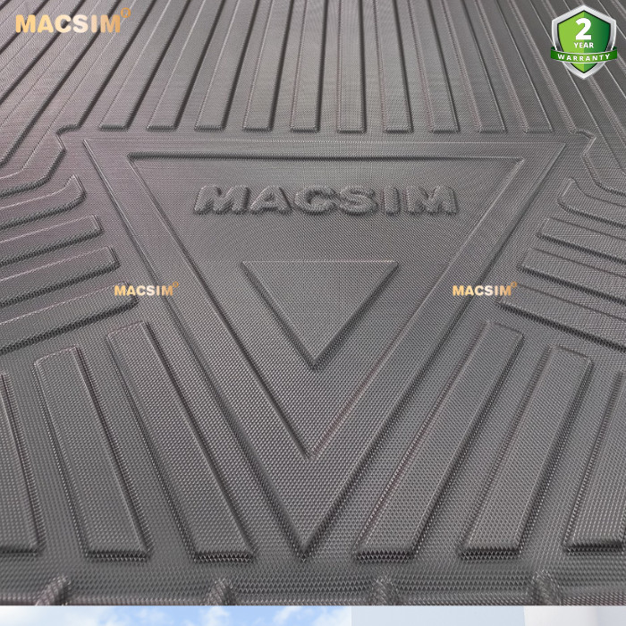 Hình ảnh Lót cốp xe ô tô (qd) Porsche Cayenne 2018-2022 chất liệu TPV thương hiệu Macsim màu đen